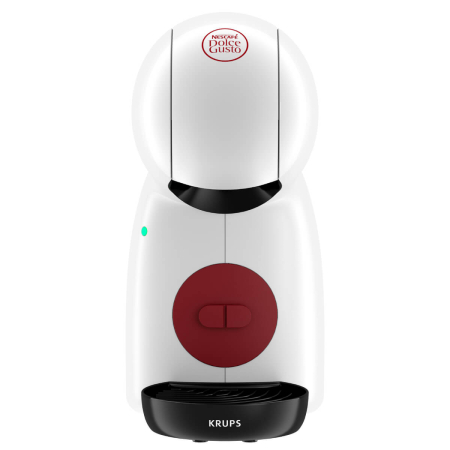 Espressor cu capsule Krups NESCAFÉ® Dolce Gusto® Piccolo XS KP1A3110, 1600W, 15 bari, capacitate rezervor 0.8 L, functie Eco, alb & rosu [5]