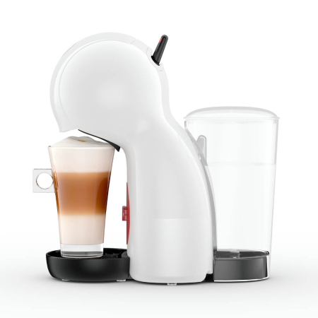 Espressor cu capsule Krups NESCAFÉ® Dolce Gusto® Piccolo XS KP1A3110, 1600W, 15 bari, capacitate rezervor 0.8 L, functie Eco, alb & rosu [2]