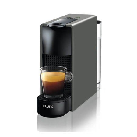 Espressor cu capsule Nespresso Essenza Mini by Krups XN110B10, 1310 W, 0.6 L, 19 bari, gri inchis [1]