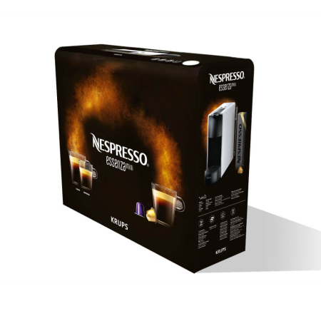 Espressor cu capsule Nespresso Essenza Mini by Krups XN110B10, 1310 W, 0.6 L, 19 bari, gri inchis [8]