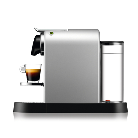 Espressor cu capsule Nespresso Krups CitiZ XN741B10, 1260W, 19 bari, recipient apa detasabil 1l, oprire automata, argintiu [6]