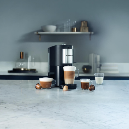 Espressor cu capsule Nespresso Krups Nespresso Atelier XN890831, 1500W, 19 bari, sistem de spumare a laptelui, 1L, negru [12]