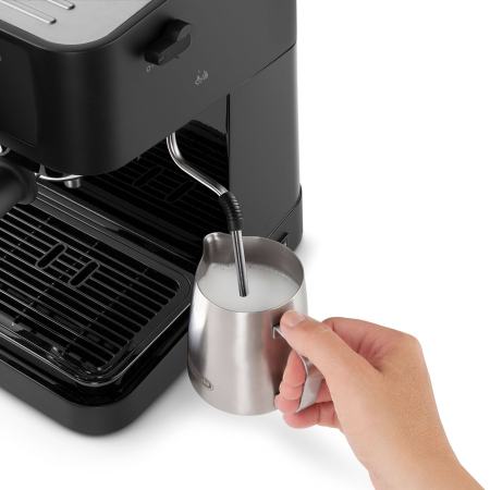 Espressor manual DeLonghi EC230.BK, 1100 W, 15 bar, 1 l, 24 cm, 30 cm, 36 cm, 1 m, 2 cafele simultan, negru [3]