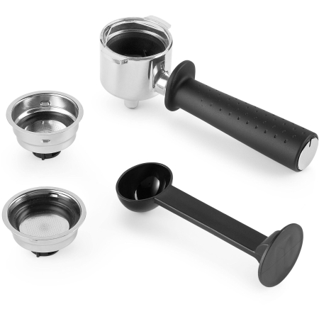 Espressor manual DeLonghi EC230.BK, 1100 W, 15 bar, 1 l, 24 cm, 30 cm, 36 cm, 1 m, 2 cafele simultan, negru [4]