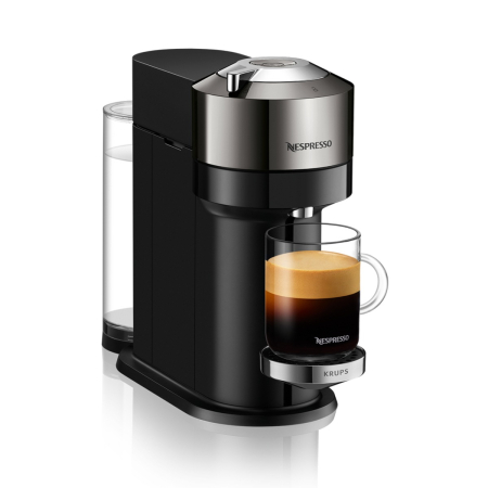 Espressor Nespresso by Krups Vertuo Next Deluxe XN910C10, 1500W, 19 Bar, rezervor apa 1.1 L, Centrifusion™, Conectare la telefon, dark chrome [3]
