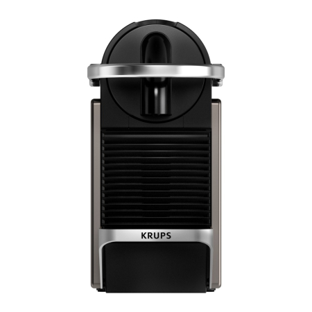 Espressor Nespresso Krups Pixie Titan XN306T10, 1260W, 19 bari, 0.7L, functie oprire automata, negru & gri [7]