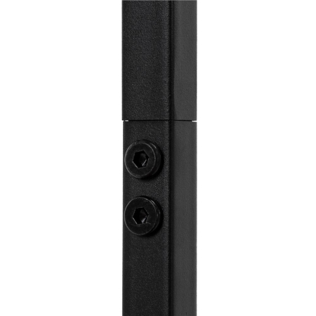 Etajera cu 6 rafturi din metal si MDF, 60x20x113 cm, negru si maro [14]