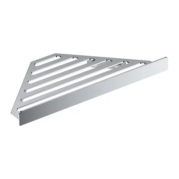 Accesorii dus - Etajera dus de colt Hansgrohe AddStoris crom