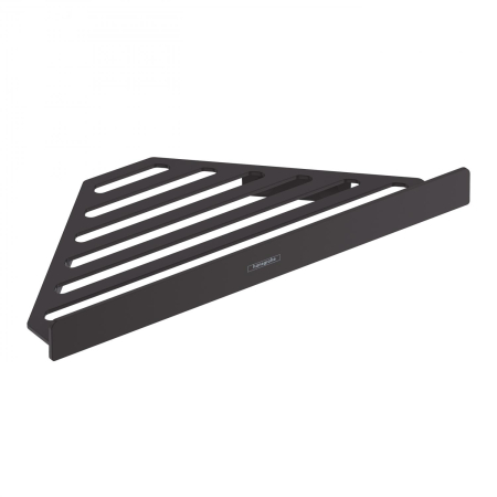 Baie - Etajera dus de colt Hansgrohe AddStoris negru mat