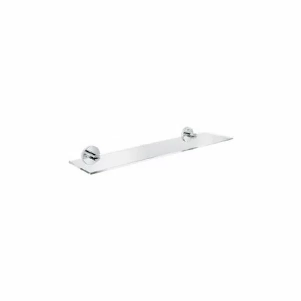 Accesorii lavoare - Etajera Grohe Essentials 530 mm sticla clara