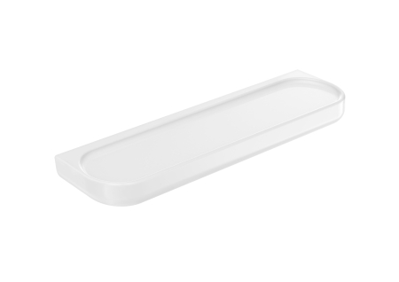 Baie - Etajera Roca A3870Z1000, Raft baie Onda, numar orificii instalare 2, design modern, fixare sigura, alb