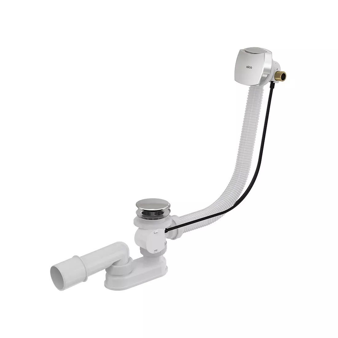 Accesorii cada - Evacuare cada Alca, universala, pop up, 800 mm, 48.6 l/min, crom, A564CRM1-80