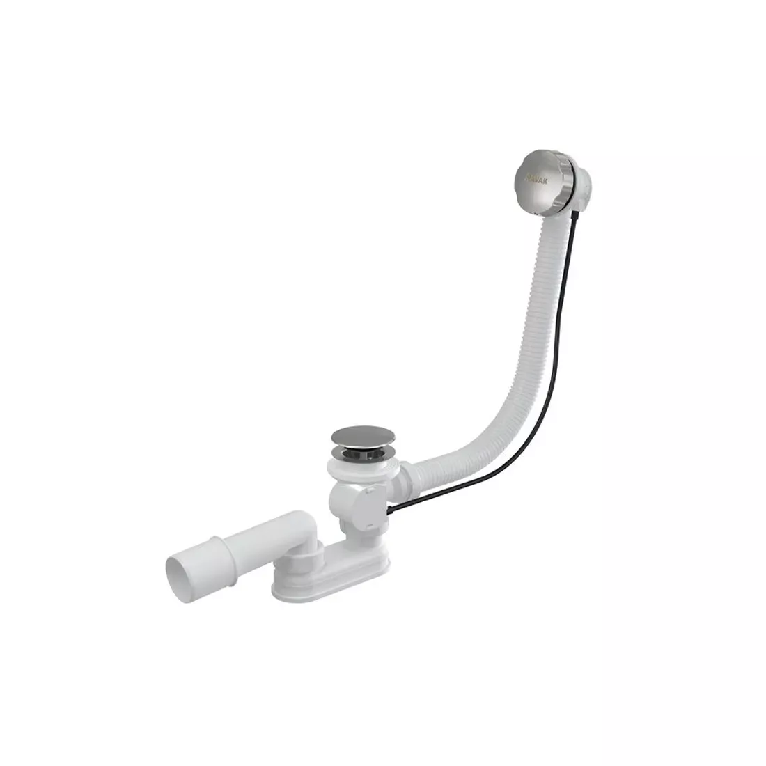 Accesorii cada - Evacuare cada Ravak, universala, 800 mm, preaplin, crom, X01318