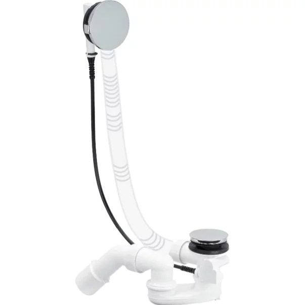 Baie - Evacuare cada Villeroy and Boch, preaplin, control ventil, crom, U90960461