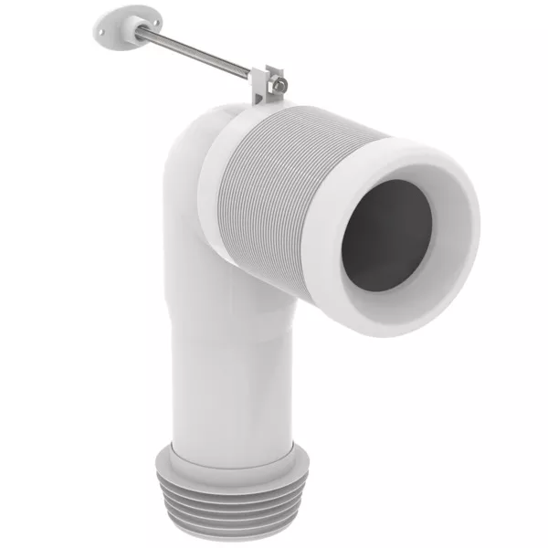 Accesorii WC - Evacuare vas WC Ideal Standard, verticala, ABS, alb, T002767