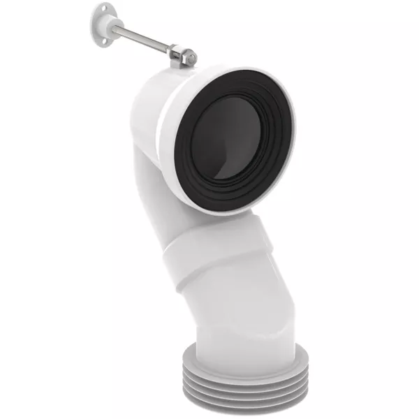 Accesorii WC - Evacuare vas WC Ideal Standard, verticala, ABS, alb, T682067