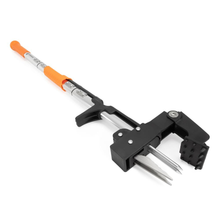 Extractor manual pentru buruieni cu tot cu radacina, cu pedala si mecanism de evacuare, 99x29x8 cm [14]