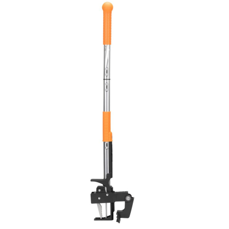 Extractor manual pentru buruieni cu tot cu radacina, cu pedala si mecanism de evacuare, 99x29x8 cm