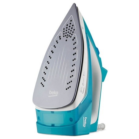 Fier de calcat BEKO SIM3122T, 2200W, 110g/min, 240 ml, talpa ceramica, alb-turcoaz [1]