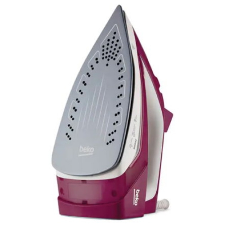 Fier de calcat BEKO SIM3126R, 2600W, 120g/min, 240 ml, Alb-Visiniu [2]