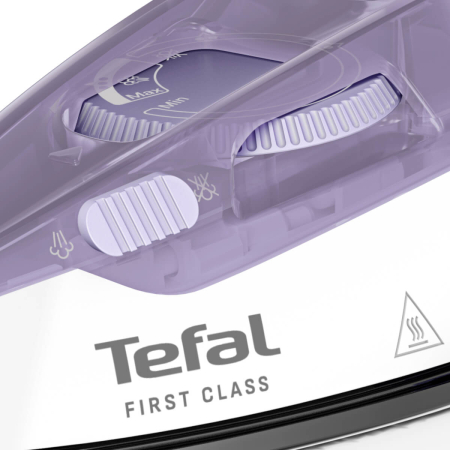 Fier de calcat cu abur portabil Tefal First Class DB1612E0, 1000 W, jet de abur 45 g/min, abur variabil 0-10 g/min, talpa Microsteam 200, maner pli [8]
