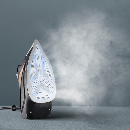 Fier de calcat cu abur Rowenta Eco Intelligence DW6341D1, 2500 W, jet de abur 190 g/min, abur variabil 0-45 g/min, rezervor apa 300 ml, talpa Microsteam 400 HD 3De Laser, functie antipicurare, abur ve [10]