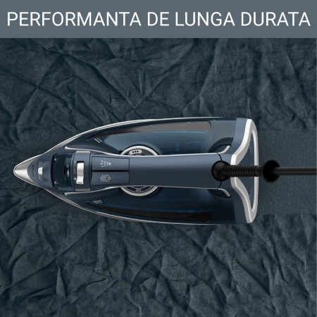 Fier de calcat cu abur Rowenta Pro Master DW8221D1, 2800 W, jet de abur 200 g/min, abur variabil 0-50 g/min, rezervor apa 310 ml, talpa Microsteam 400 HD Laser, functie antipicurare, functie autosteam [5]