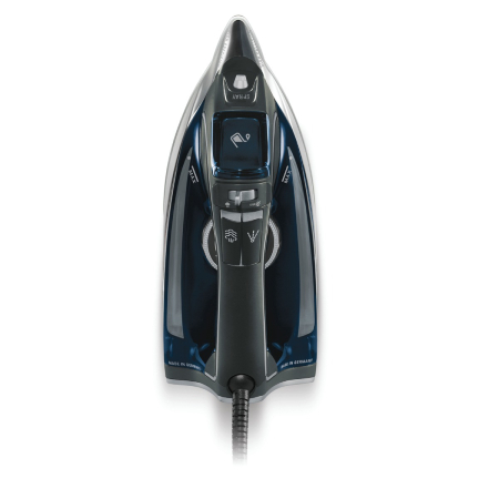 Fier de calcat cu abur Rowenta Pro Master DW8221D1, 2800 W, jet de abur 200 g/min, abur variabil 0-50 g/min, rezervor apa 310 ml, talpa Microsteam 400 HD Laser, functie antipicurare, functie autosteam [13]