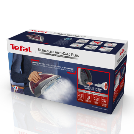 Fier de calcat cu abur UltraGliss Plus FV6840E0, 2800 W, jet de abur 260 g/min, talpa Durilium Airglide, colector anti-calcar, rezervor 0.27 L, vis [7]