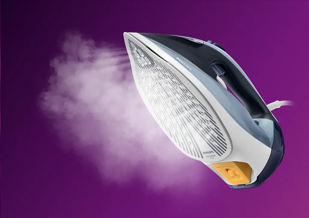 Fier de calcat Philips DST7020/20, 7000, tip calcare orizontala, verticala, calitate superioara pentru baia ta, albastru [2]