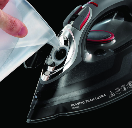 Fier de calcat Russell Hobbs Power Steam Ultra, talpa ceramica, abur puternic, jet abur 200g, abur continuu 50g, alb [2]