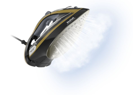 Fier de calcat Tefal Ultimate Pure FV9847E0, 3200W, jet abur 260g/min, abur variabil 0-60g/min, rezervor 350ml, talpa Durilium AirGlide AutoClean, opr [8]