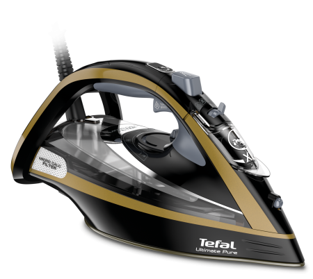 Bucatarie - Fier de calcat Ultimate Pure FV9865E0, 3000 W, jet de abur 250 g/min, talpa Durilium Airglide Autoclean, colector anti-calcar, filtru micro - calc, 