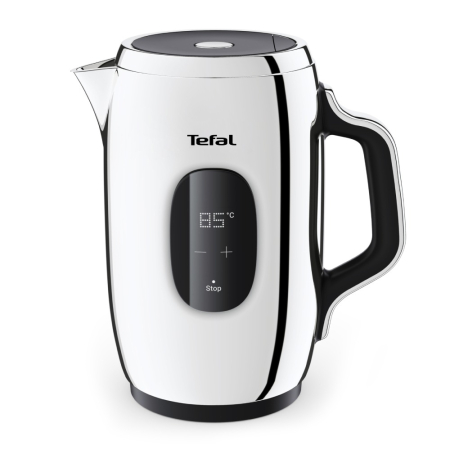 Fierbator apa Tefal Majestuo KI883D10, 2400W, 1.5L, filtru anticalcar detasabil, indicator nivel apa, baza rotativa 360°, indicator luminos, al [2]
