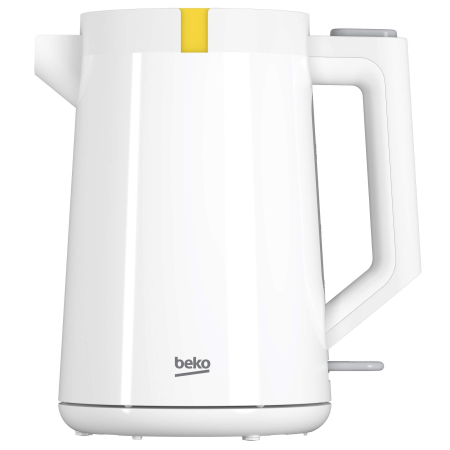 Fierbator Beko WKM4215W, 2000W, 1.7 litri, rotire 360°, indicator nivel apa, deconectare automata, filtru anticalcar, alb [1]
