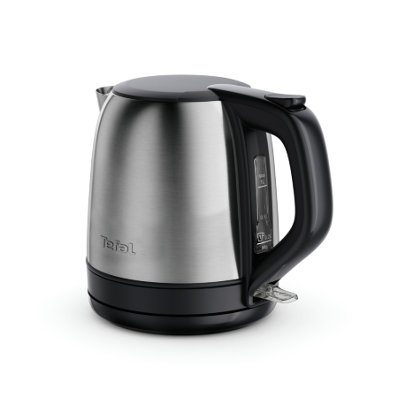 Fierbator de apa Tefal Subito Mini KO5S2DE0, 2400 W, 1 L, inox, baza rotativa, oprire automata, filtru detasabil, argintiu & negru [16]