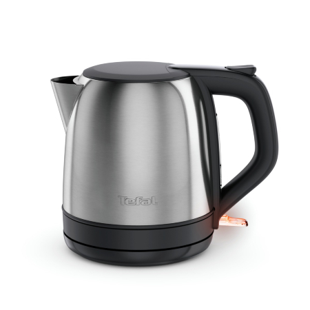 Fierbator de apa Tefal Subito Mini KO5S2DE0, 2400 W, 1 L, inox, baza rotativa, oprire automata, filtru detasabil, argintiu & negru [17]