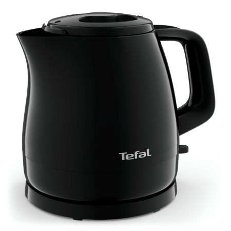 Bucatarie - Fierbator de apa Tefal Vita KO153810, 2400 W, 0.8 L, filtru anticalcar, oprire automata, baza rotativa, negru