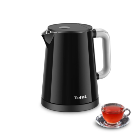 Fierbator Digital KO854830, 1L, 5 trepte de temperatura, functia de pastrare la cald , oprire automata, perete dublu, filtru anticalcar, baza rot [1]