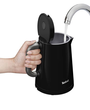 Fierbator Digital KO854830, 1L, 5 trepte de temperatura, functia de pastrare la cald , oprire automata, perete dublu, filtru anticalcar, baza rot [4]