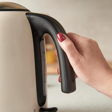 Fierbator electric Russell Hobbs 28510-70 Colours Plus Jasmine, 1.7L, 2400W, filtru anticalcar, iluminare, Jasmine Crem [5]