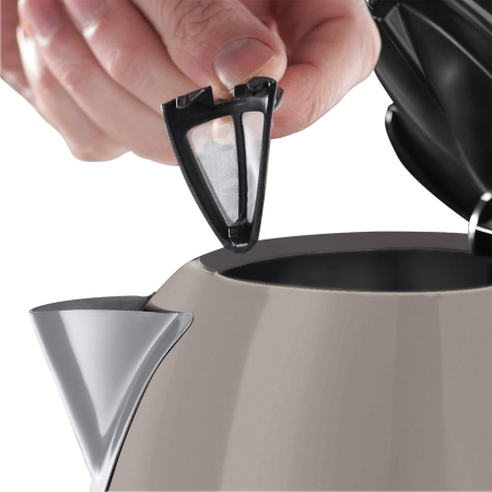 Fierbator electric Russell Hobbs 28511-70 Colours Plus Mocha, 1.7L, 2400W, filtru anticalcar, indicator nivel apa, Mocha [4]
