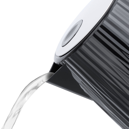 Fierbator Russell Hobbs Eden, 1.7L, 2400W, design modern, filtru calcar, indicator nivel apa, negru [2]