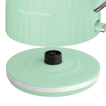 Fierbator Russell Hobbs Eden, 1.7L, 2400W, design modern, filtru calcar, indicator nivel apa, verde [1]