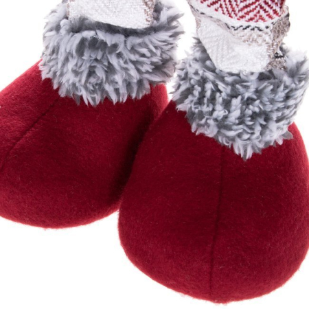 Figurina Craciun, Mos Craciun, picioare telescopice, inaltime extensibila 57-80cm [8]