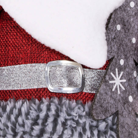 Figurina Craciun, Mos Craciun, picioare telescopice, inaltime extensibila 57-80cm [9]