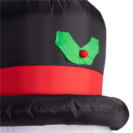 Figurina Craciun Om de Zapada, gonflabila, cu iluminare LED, umflare automata, 180cm [9]