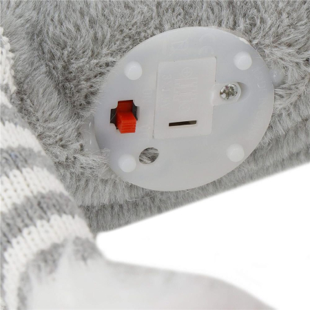 Figurina Craciun, Ren, picioare telescopice, iluminare LED, inaltime reglabila 64-85cm [4]