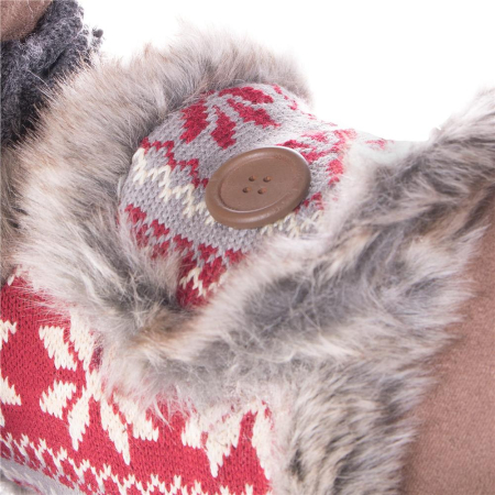 Figurina Craciun, Ren, picioare telescopice, inaltime extensibila 72-100cm [2]