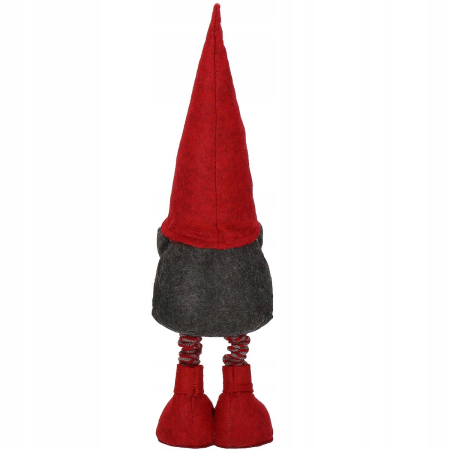 Figurina decorativa de Craciun, Gnom, picioare telescopice, inaltime extensibila 50-70cm [1]